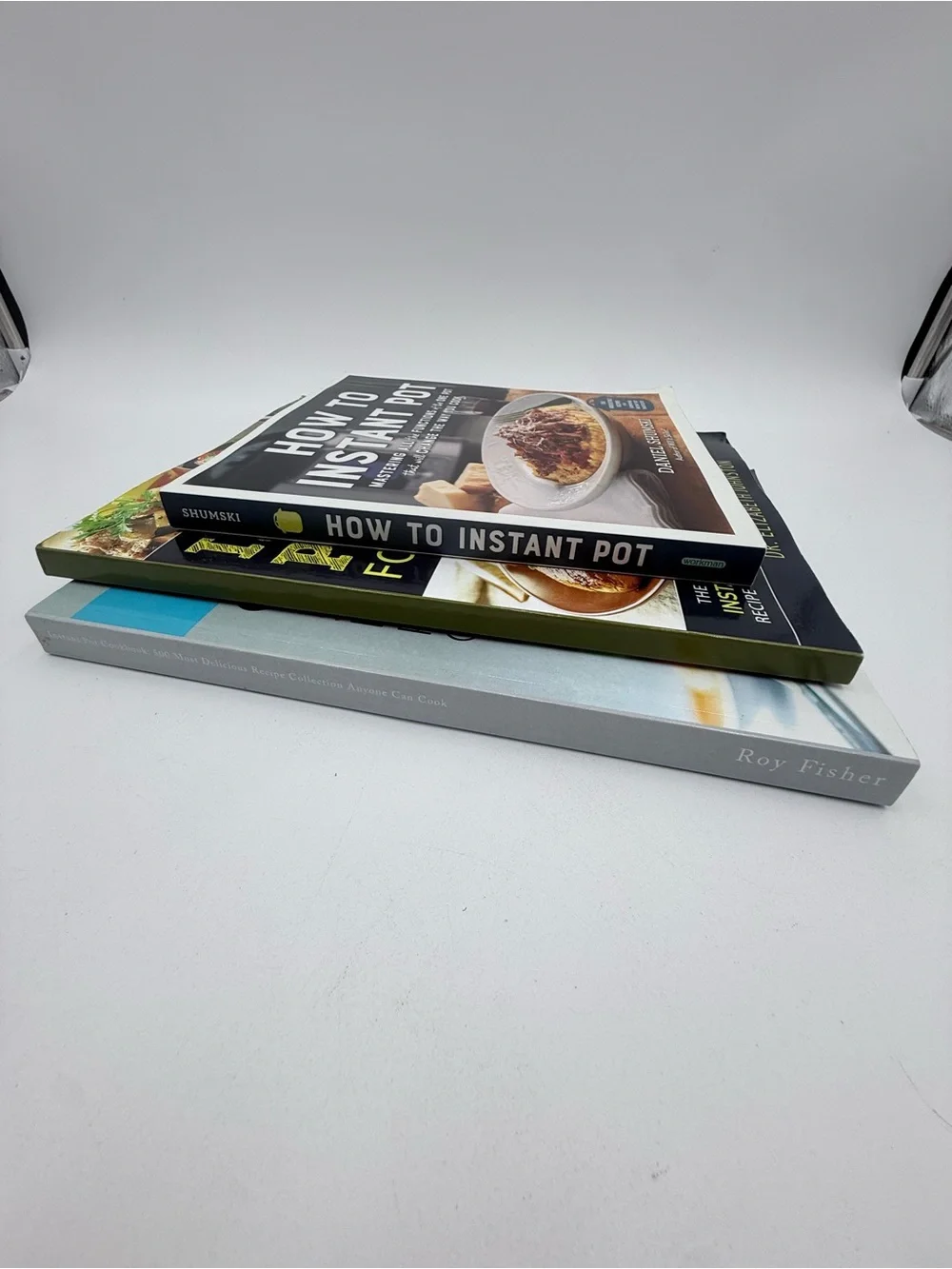 Instant Pot Cookbooks - Lot Of 3 - Excellent!